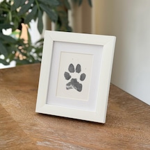 Evcil Hayvan Pati Izi Ve Fotoğraf Çerçevesi - Kedi Köpek Ve Kuş İle Uyumlu - Sadece Çerçeve