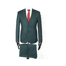 Jan Carlucci Slim Fit Sivri Yaka-çift Yırtmaç Koyu Yeşil Drop 6 Yelekli Takım Elbise Yeşil Jan Carlucci Slim Fit Sivri Yaka-çift Yırtmaç Koyu Yeşil Drop 6 Yelekli Takım Elbise Yeşil