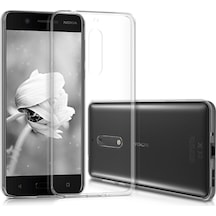 Nokia 6 Kilif Soft Silikon Seffaf Arka Kapak 198719411