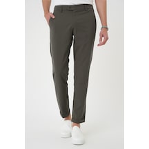 Efor Comfort Fit Beli Lastikli Yan Cep Haki Jogger Pantolon P 1150 Haki