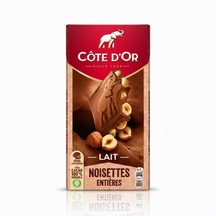 Cote D'or Lait Noisettes Entieres 180g