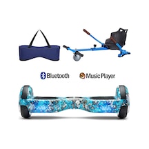 Citymate Elektrikli Kaykay Hoverboard Akıllı Denge 6.5 Inch + Hoverkart + Çanta Extrem21 Paket D20