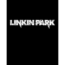 Zepplin Giyim Linkin Park Yazı Büyük Sırt Patch Yama Siyah