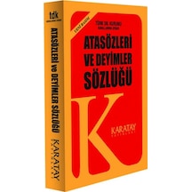 4E Sözlük Atasözleri Ve Deyimler 1.Hamur Plastik Kapak Sarı Karat
