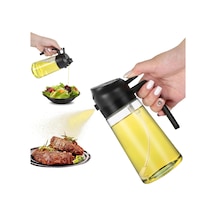 Yağ Püskürtme Şişesi, 2'li Yağ Dağıtıcı Ve Püskürtücü, Mutfak İçin 470ml Yağ Şişesi, Hava Fritözü, Barbekü Salata Ve Biftek İçin Yağ Püskürtme Şişesi' Çok Renkli