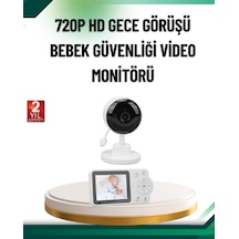 Sesli Ve Görüntülü Bebek Kamerası Sıcaklık Takipli Mh-hs1781-5955 Diğer