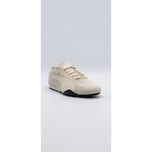 Puma 402681 09 Catch Sd Bej-beyaz-siyah Süet Erkek Spor Ayakkabı