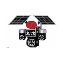 Apronx Apx-wsp465 12mp Aov 4g + 2 Solar Panel Dört Kameralı Ptz