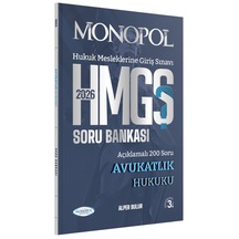 Hmgs Avukatlık Hukuku Soru Bankası 3. Baskı Şubat 2026