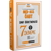 Pegem 2026 Öabt Meb-ags Sınıf Öğretmenliği 7 Deneme Çözümlü Pegem Akademi Yayınları