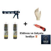 Mastik, Beyaz Kapatıcı , Mastik Set, Silikon Tabancası , Falçata,eldiven