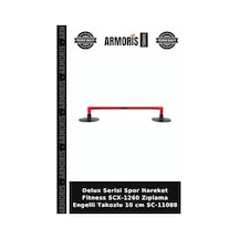 Delux Serisi Spor Hareket Fitness Scx-1260 Zıplama Engelli Takozlu 10 Cm Sc-11088 Çok Renkli