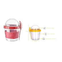 Hubrendy Çer Bebek Mama Saklama Kabı 500ml