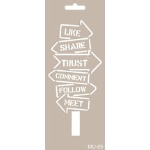 Cadence Mu69 Mix Media Stencil