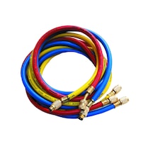 Techsun Gaz Şarj Hortumu 90Cm 3'Lü Takım R410A