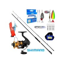 Shimano Fx 3000 274cm 8-42gr Zen Pro Karbon Turna Spin Olta Takımı Seti