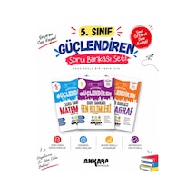 Ankara Yayıncılık 2027 5. Sınıf Matematik + Fen Bilimleri + Paragraf Yeni Müfredat Bağlam Temelli Güçlendiren Soru Bankası Seti 3 Kitap