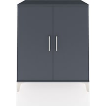 Hyperion Şifonyer 2 Kapaklı 88x44x106 Antrasit-antrasit Antrasit