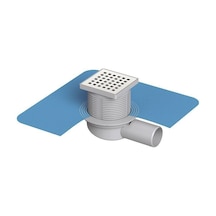 Tekstil Membranlı Paslanmaz Yer Sifonu / Süzgeci 15*15 Q70