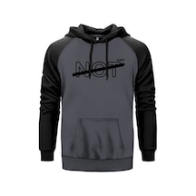 Why Not Gri Renk Reglan Kol Sweatshirt