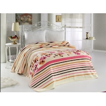 Mink Lacasa Lüks Vizon Battal Boy 1086 Pembe Battaniye 200X240 Pembe