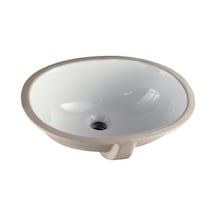 Turkuaz Seramik Cerastyle 44 x 34 Tezgah Altı Hilton Lavabo 070000