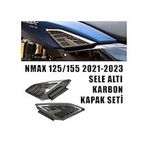 Yamaha Nmax 125/155 2021-2023 Sele Altı Karbon Kapak Seti