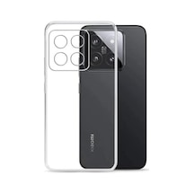 Xiaomi Mi 14t Pro Kılıf Lüx Şeffaf Silikon Evimdeyokyok
