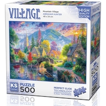 Ks Games 500 Parça Dağ Köyü Puzzle