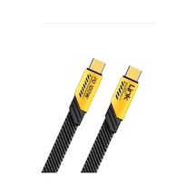 Linktech K472 Mecha Style Type-C 100 W 6 A 1.2 M Hızlı Şarj Kablosu