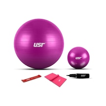 25+65 Cm Pilates Topu + Pompa + 2 Lastik