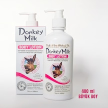 Eşek Sütü Özlü Aydınlatıcı Vücut Losyonu 400 Ml Nemlendirici & Beyazlatıcı Vücut Bakım Losyonu Ha-3098