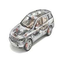 Otosen Swag 10908491 Supap Onarım Takımı Vakum Pompası Icın Caddy