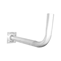 Ayt 80 Cm Çanak İçin L Ayak 90 Kıvrık Boru 40-22