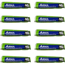 Arma Naylon Tadilat Boya Koruyucu Örtü Poşet Folyo - 4x10 Metre - 40 M2 - 10 Paket