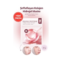 Şeffaflaşan Kolajen Hidrojel Maske Peptit İçerikli Goodal Peony Peptide Collagen Gel Mask
