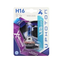 Ampul H16 12v 19w Xen Vision Tekli Blister Beyaz Işık 6000k Pht Ph5516 Dv B1