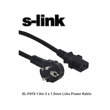 S-lınk Sl-p418, Power Kablosu, 1.5mm, 1.8mt