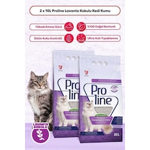 Proline Lavanta Kokulu Kedi Kumu 2x10 Lt 2 Adet 10 Lt