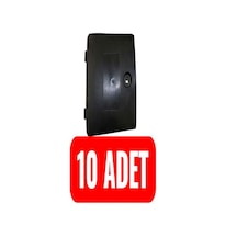 125 - 150rr Uyumlu Bağaj Ön Kapak Küçük 10 Adet Siyah