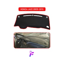 Honda Jazz 2009-2013 Torpido Örtüsü Güneşten Korur Kolay Montaj Tam Uyum Tc33 Kırmızı
