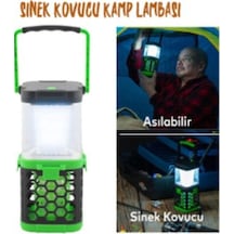 Klaus Kamp Lambası 3w 200 Lumen 1200mah Uv Mor Işıklı Sineklikli Mor
