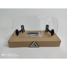 Üniversal Deflektör Rüzgar Saptırıcı Genişlik:380mm X Yükseklik:155mm