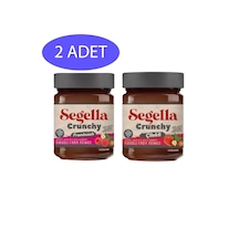 Segella Frambuaz & Çilek Meyve Parçacıklı Kakaolu Fındık Kreması 2 Li Set 350gr