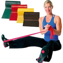 Terabant Egzersiz Bandı - Thera Band - Theraband - Gri