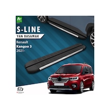 S-dizayn Renault Kangoo 3 S-line Krom Yan Basamak 193 Cm 2021 Üze