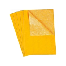 Artlantis Sarı Karbon Kağıdı A4 10 Adet 21x29,7 Cm Kopya Kağıdı Transfer Kağıdı Renkli Karbon Kağıdı