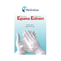 Medrosan Pamuklu Egzama Eldiveni 3 Çift