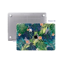 Apple Uyumlu MacBook Pro Kılıf 13 İnç Flower01 Eski Hdmı'lı Model 2012-2015 A1425 A1502 İle AÇIK YEŞİL