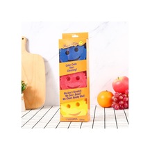 Fosenze 3'lü Mutfak Temizlik Süngeri Seti - Tabak, Cam Seramik Ve Çamaşır Temizliği İçin Çok Amaçlı Bej, Beyaz Ve Pembe